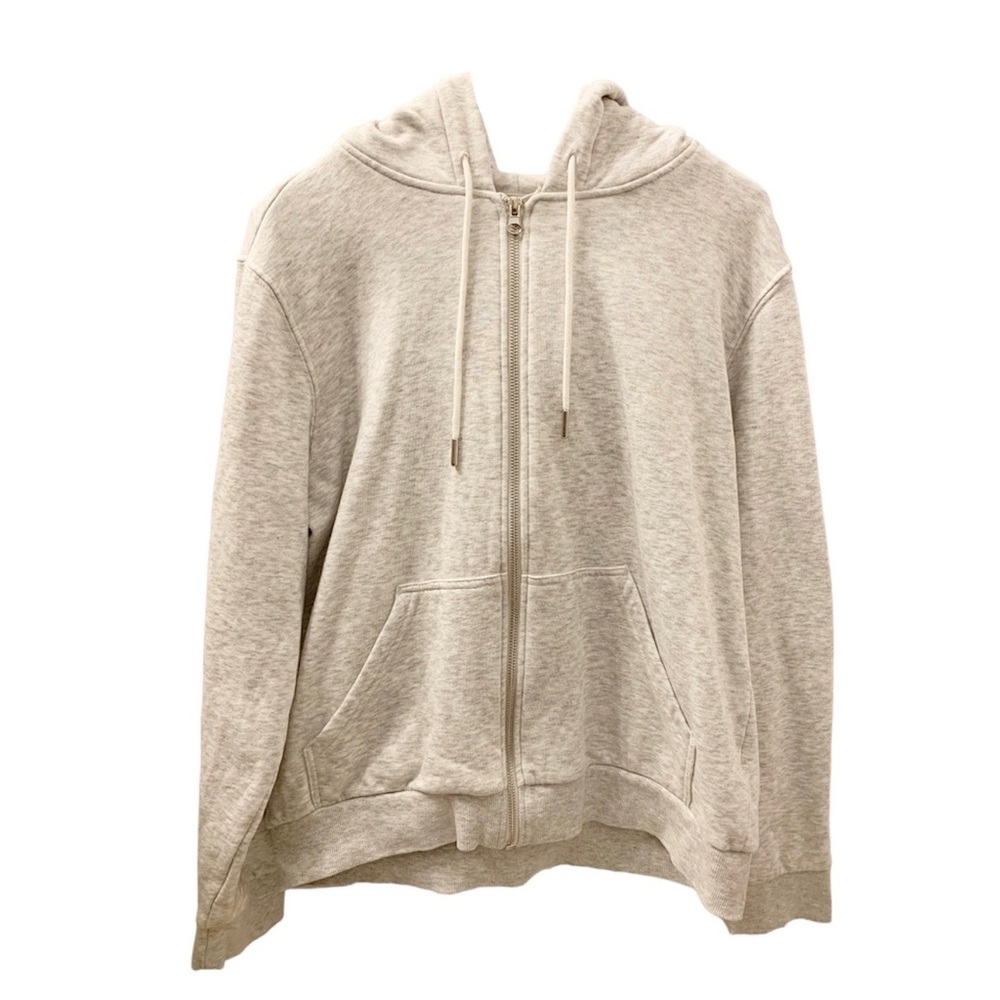 H&M Long-sleeved Zip- through sweatshirt jacket Size M